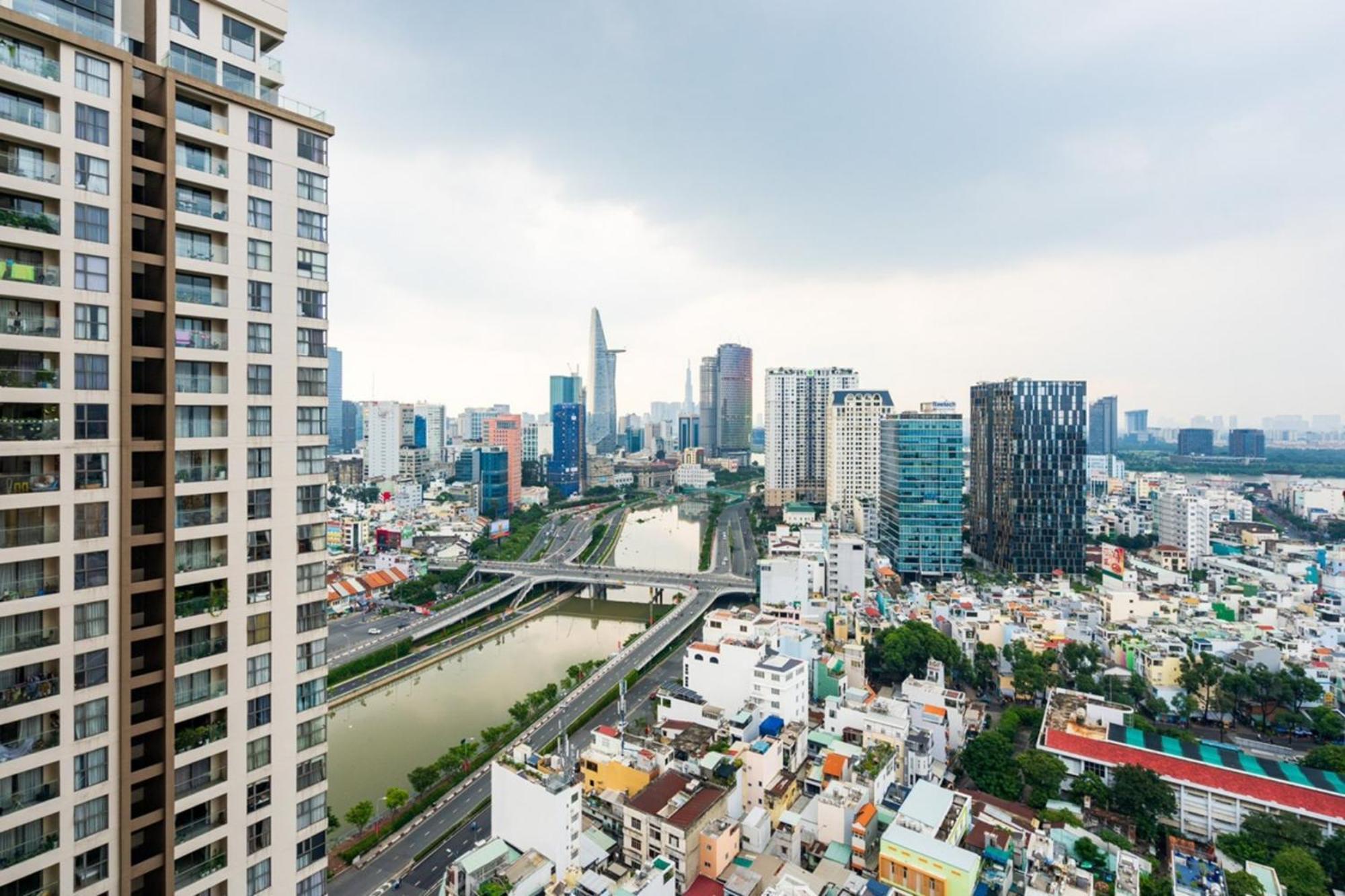 Otis Millennium Saigon Balcony Apartment Ho Chi Minh-staden Exteriör bild