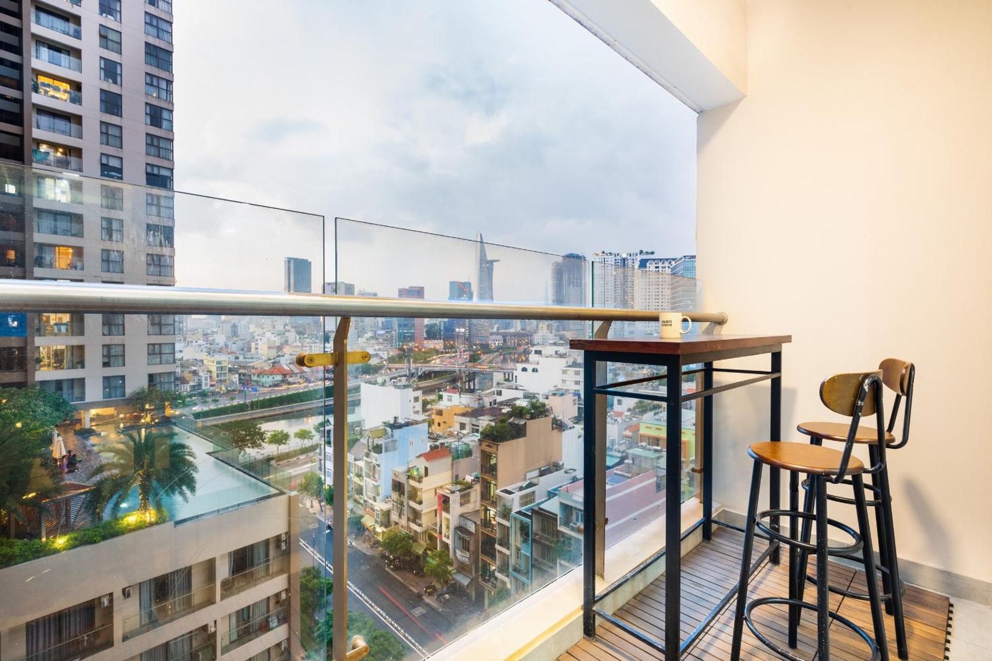 Otis Millennium Saigon Balcony Apartment Ho Chi Minh-staden Exteriör bild
