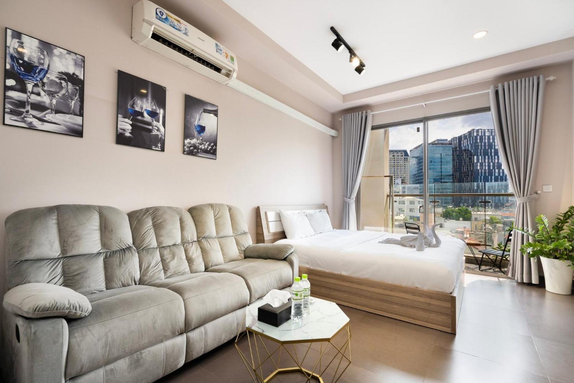 Otis Millennium Saigon Balcony Apartment Ho Chi Minh-staden Exteriör bild